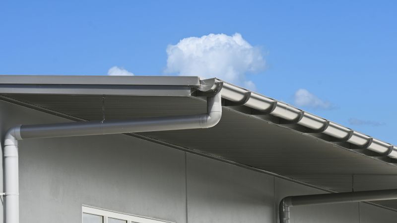 Gutter System on a Commercial Building