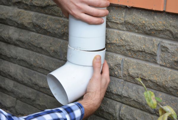 Drainage Downspout Repair in Columbus