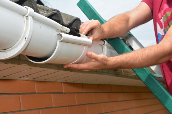 Large Gutter Repair in Columbus